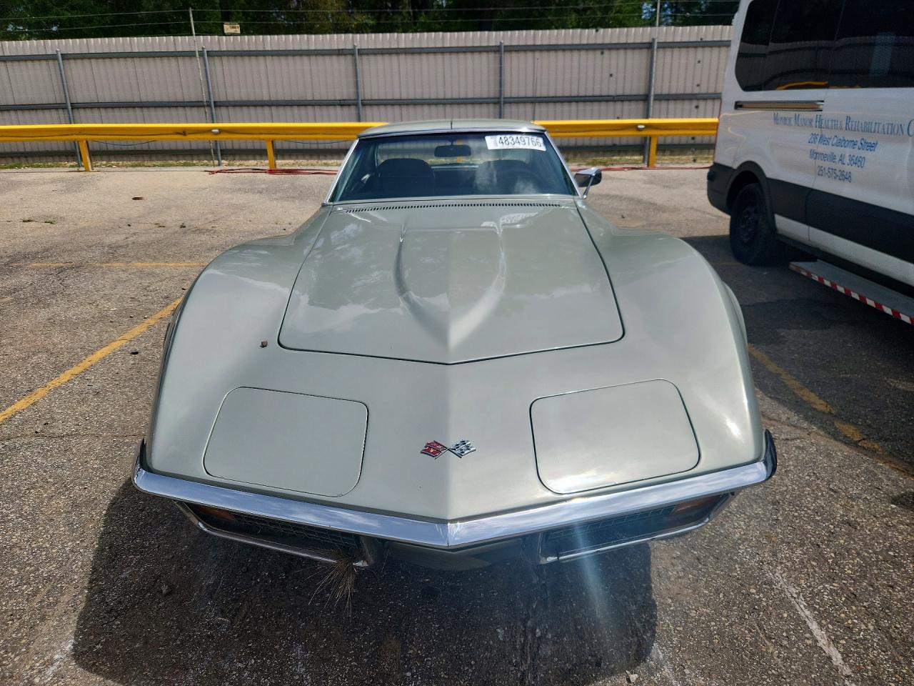 1972 Chevrolet Corvette Серебряный vin: 1Z37K2S525921