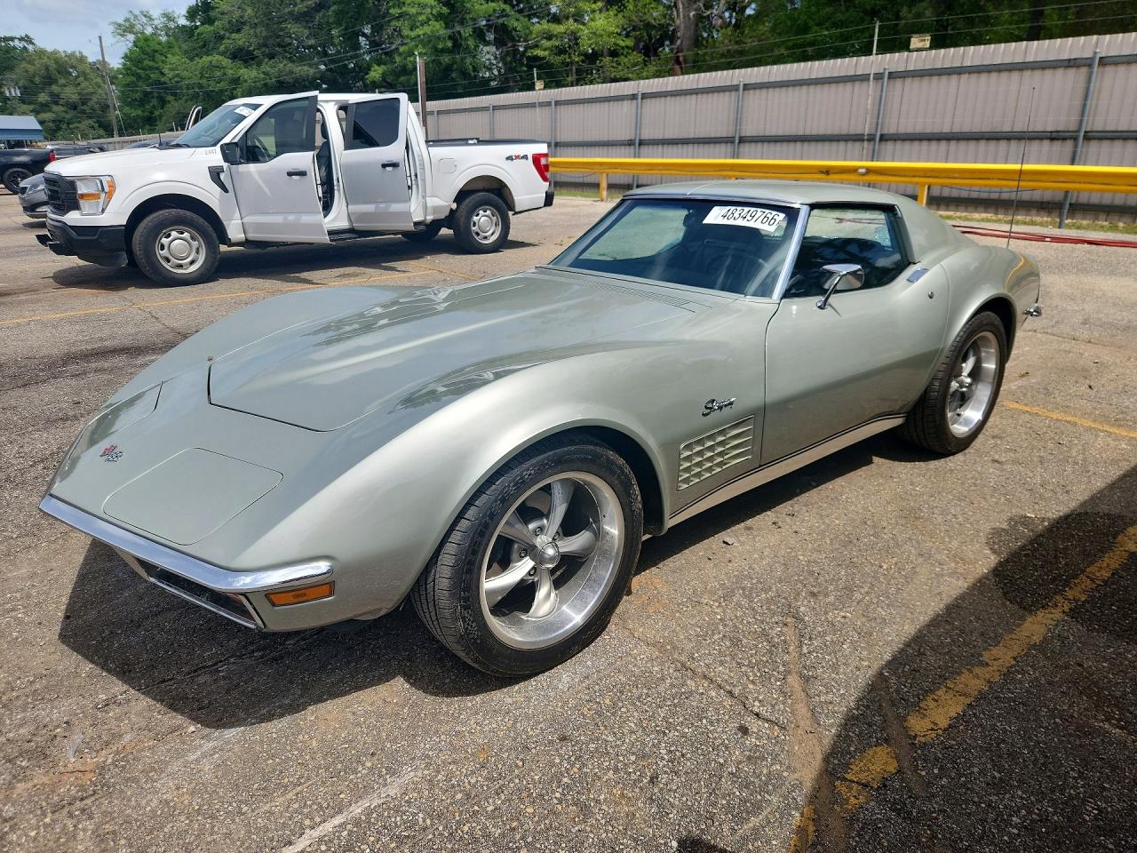 1972 Chevrolet Corvette Silver vin: 1Z37K2S525921