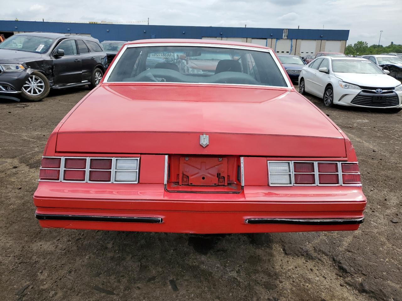 1980 Chevrolet Monte Carl Red vin: 1Z37KA1486366
