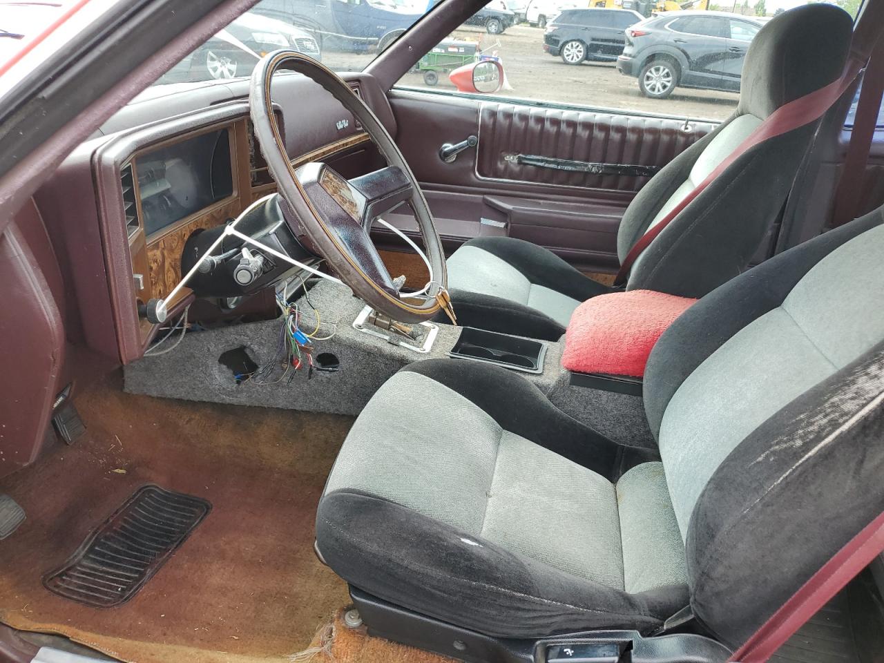 1980 Chevrolet Monte Carl Red vin: 1Z37KA1486366