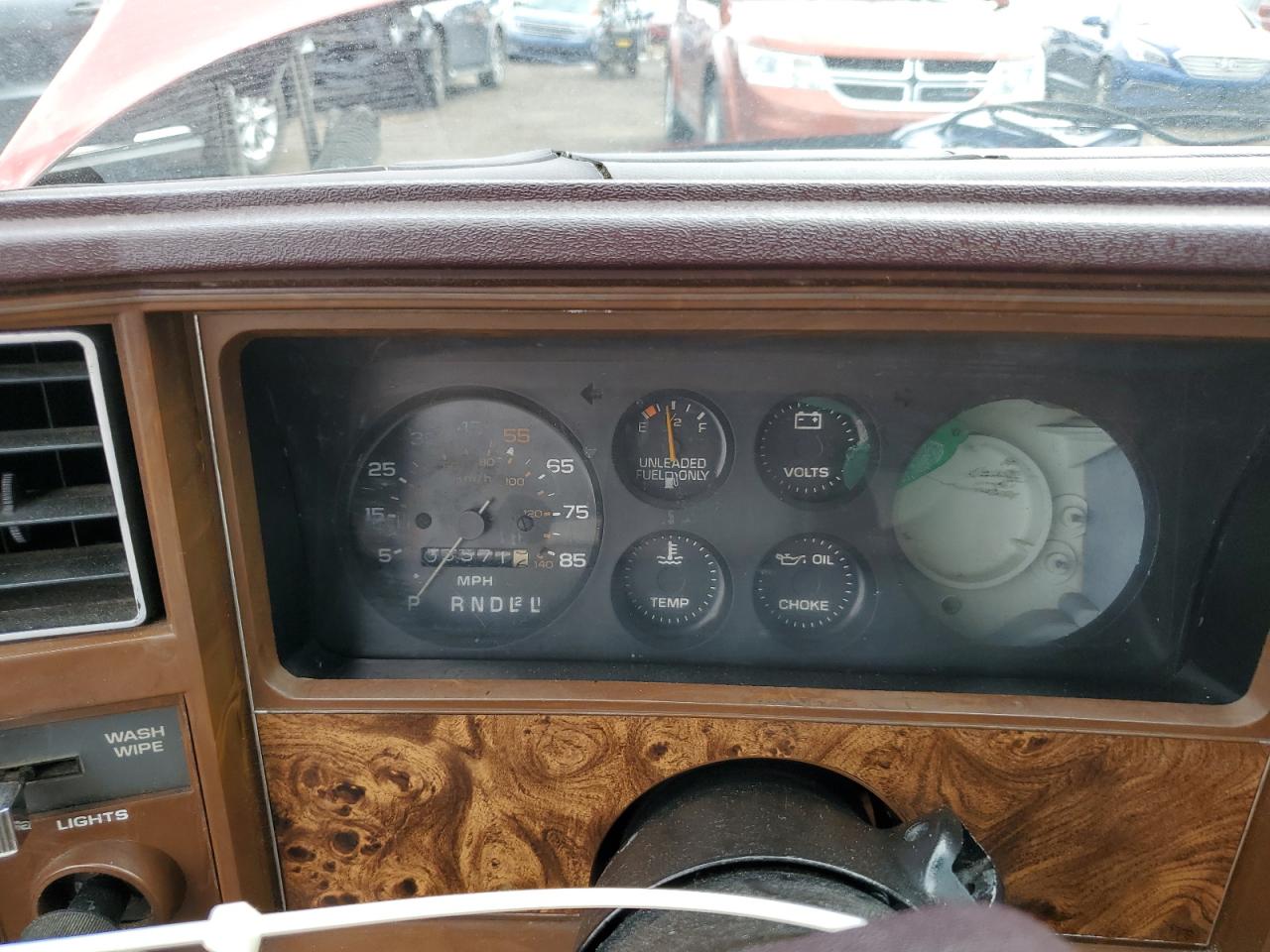 1980 Chevrolet Monte Carl Red vin: 1Z37KA1486366