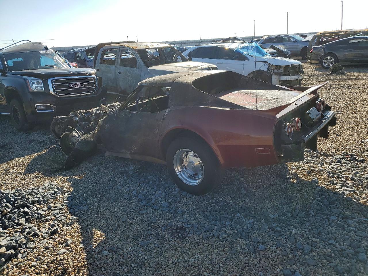 1976 Chevrolet Corvette Коричневый vin: 1Z37L6S416082