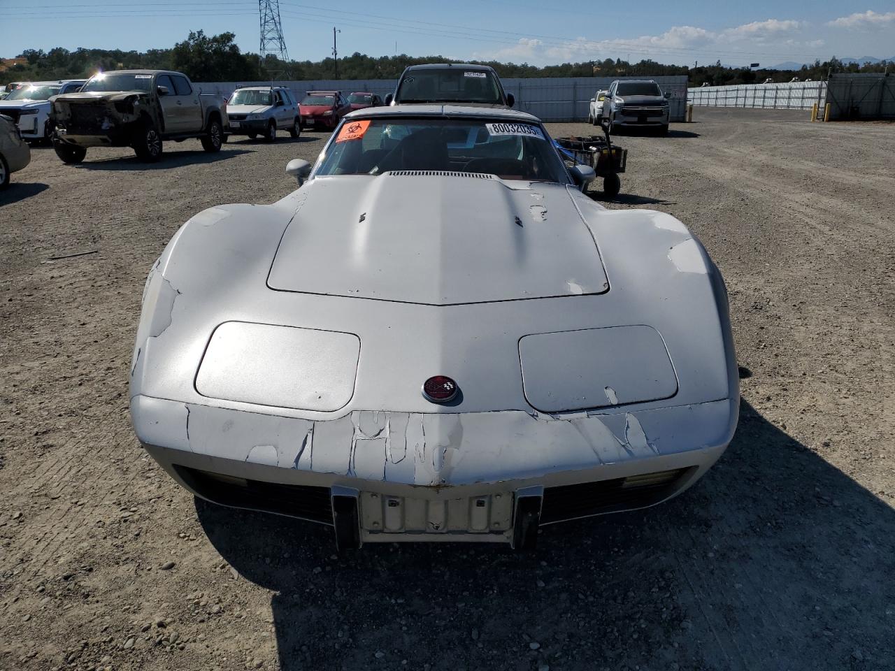 1976 Chevrolet Corvette Gray vin: 1Z37L6S424428