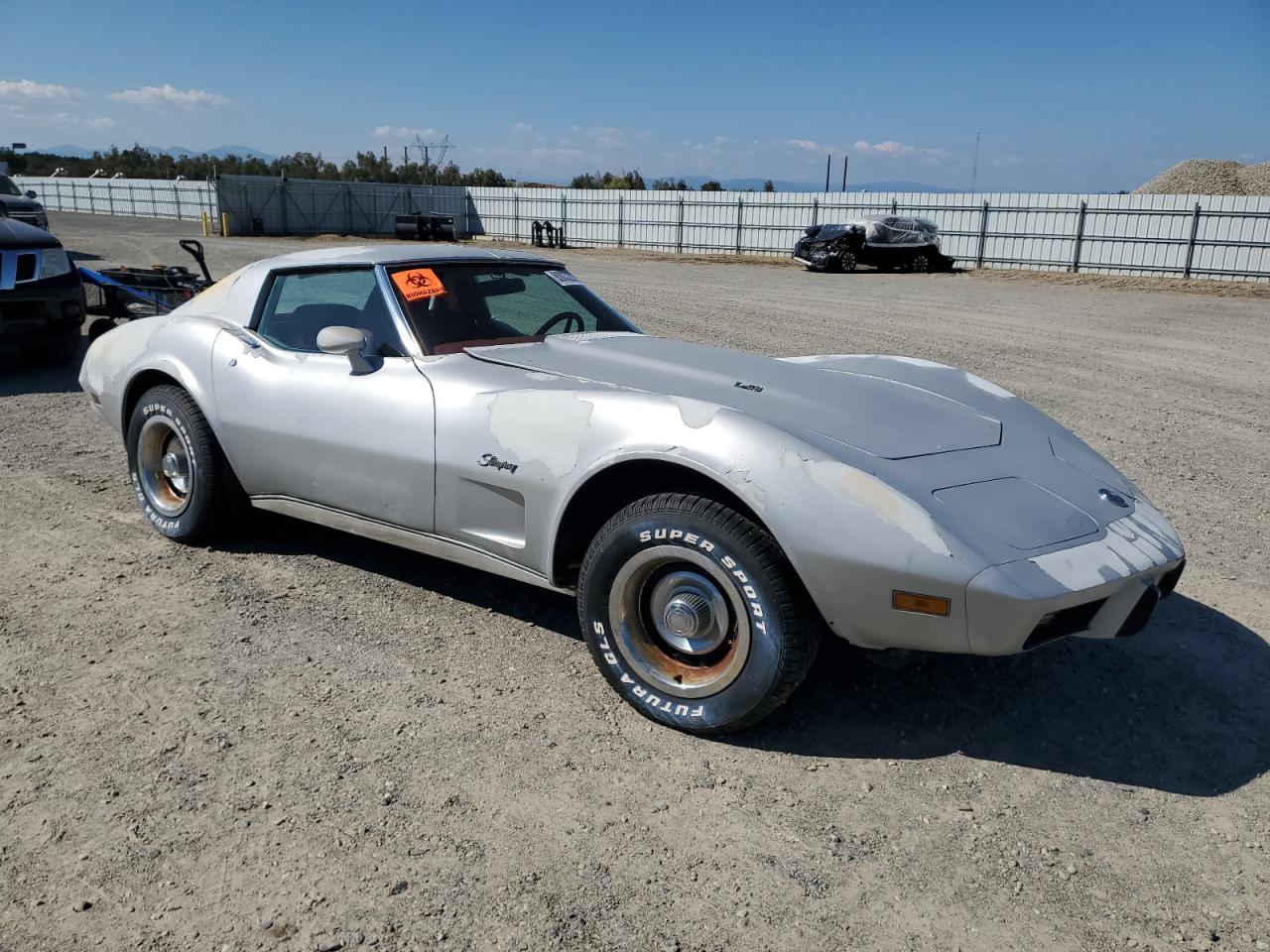 1976 Chevrolet Corvette Gray vin: 1Z37L6S424428