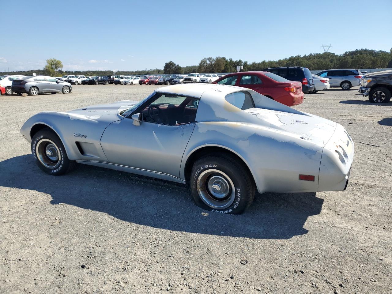 1976 Chevrolet Corvette Gray vin: 1Z37L6S424428