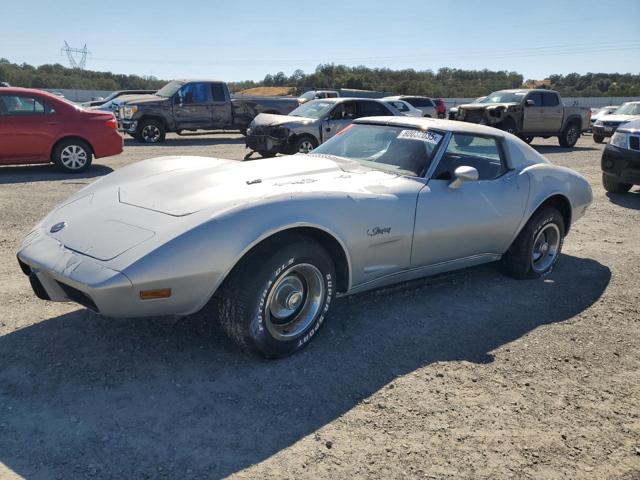 1976 Chevrolet Corvette Gray vin: 1Z37L6S424428
