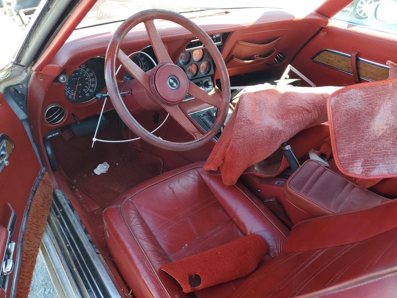 1976 Chevrolet Corvette Gray vin: 1Z37L6S424428