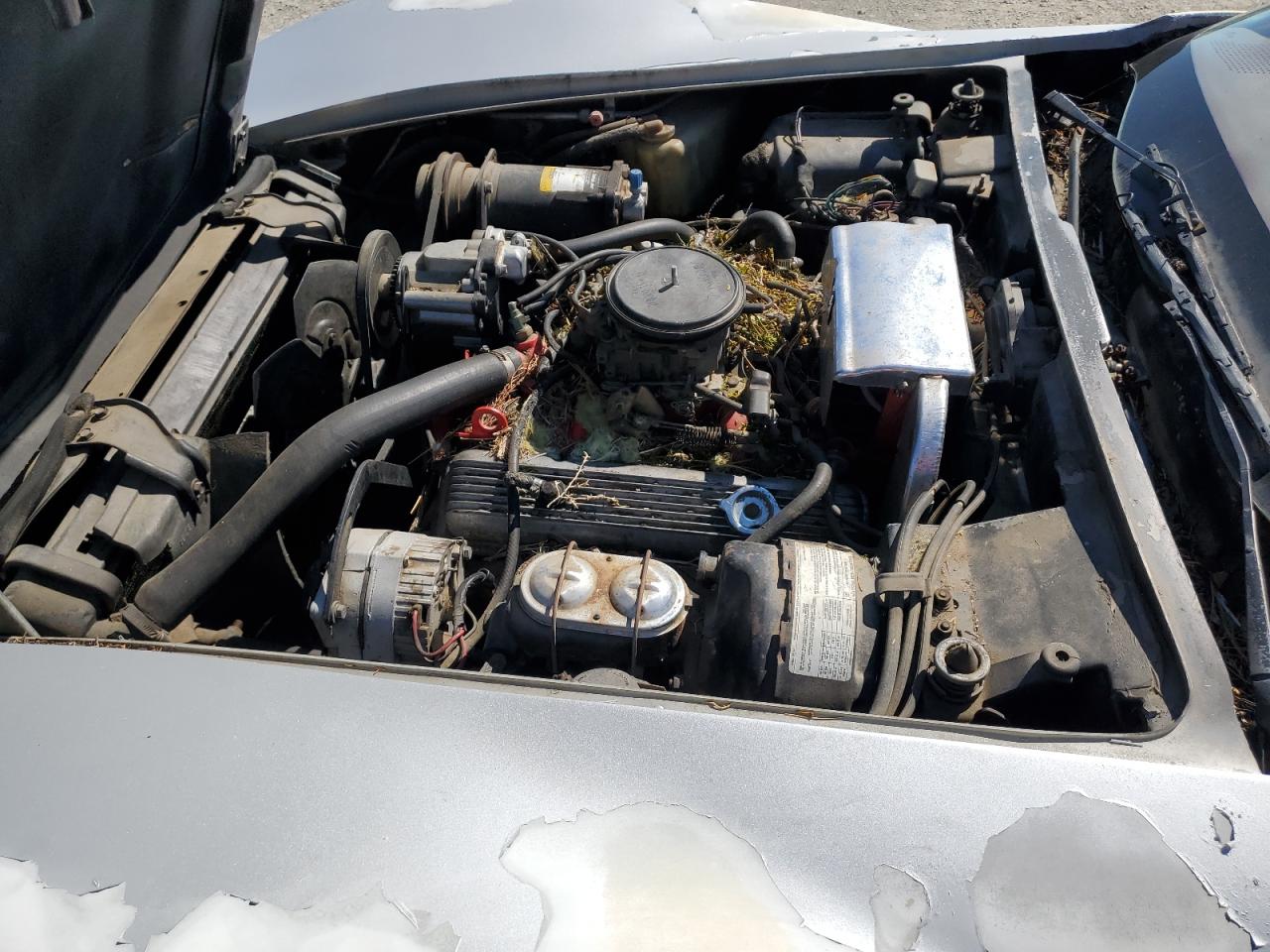1976 Chevrolet Corvette Gray vin: 1Z37L6S424428