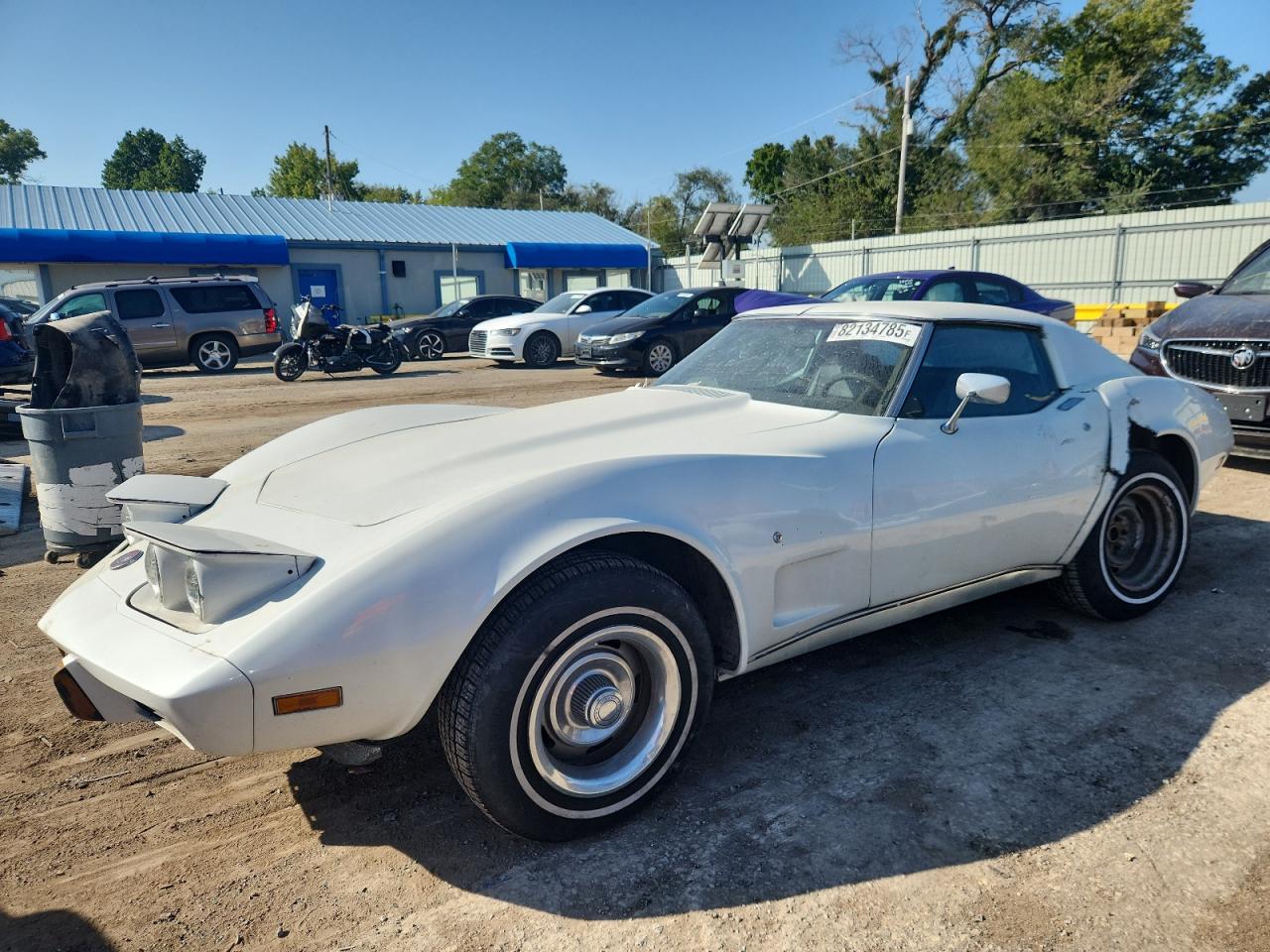 1976 Chevrolet Corvette Белый vin: 1Z37L6S427431