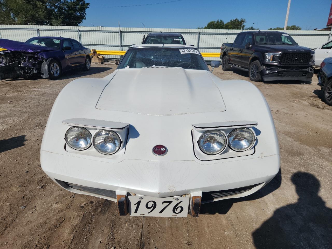 1976 Chevrolet Corvette White vin: 1Z37L6S427431