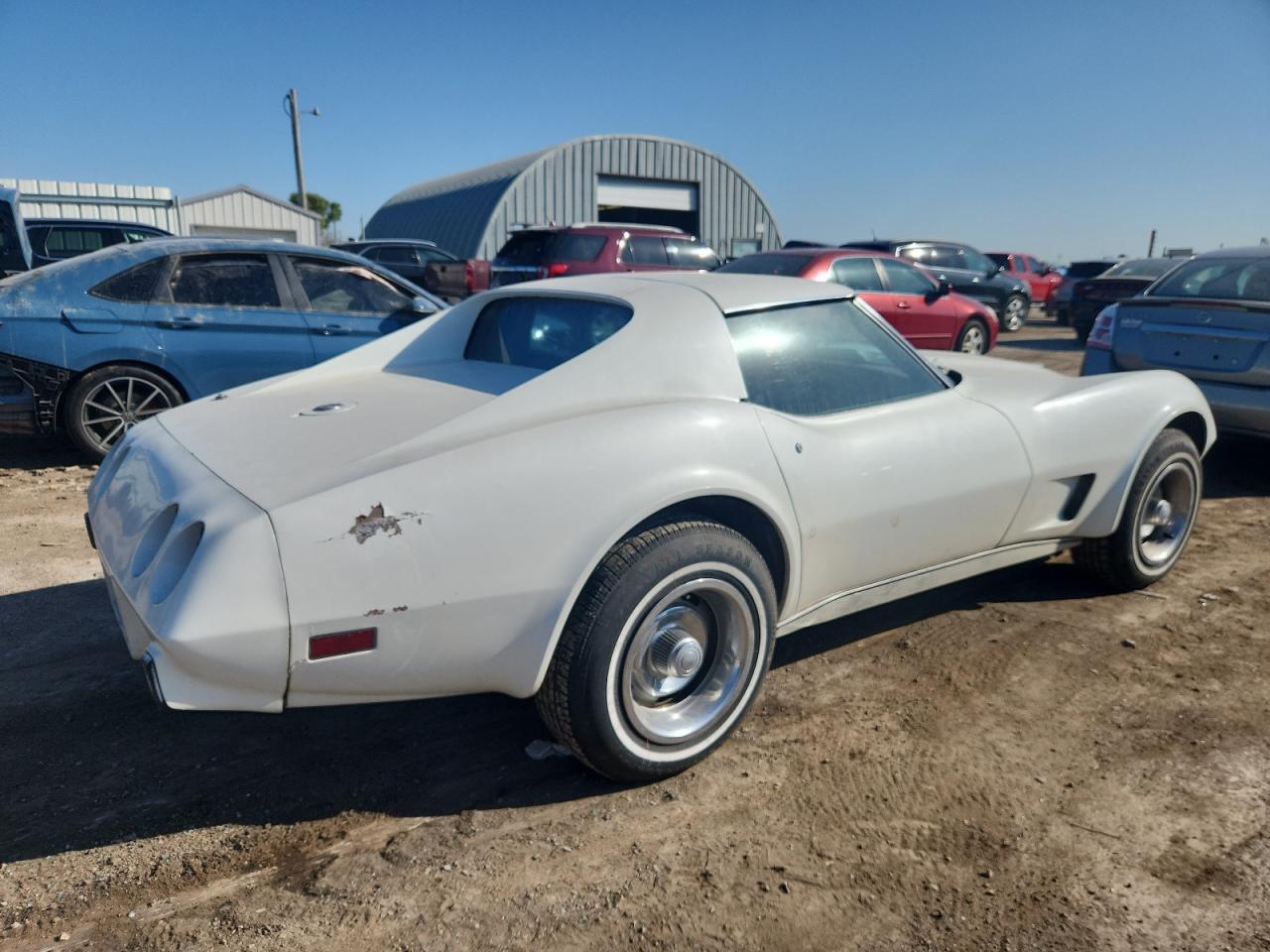 1976 Chevrolet Corvette White vin: 1Z37L6S427431