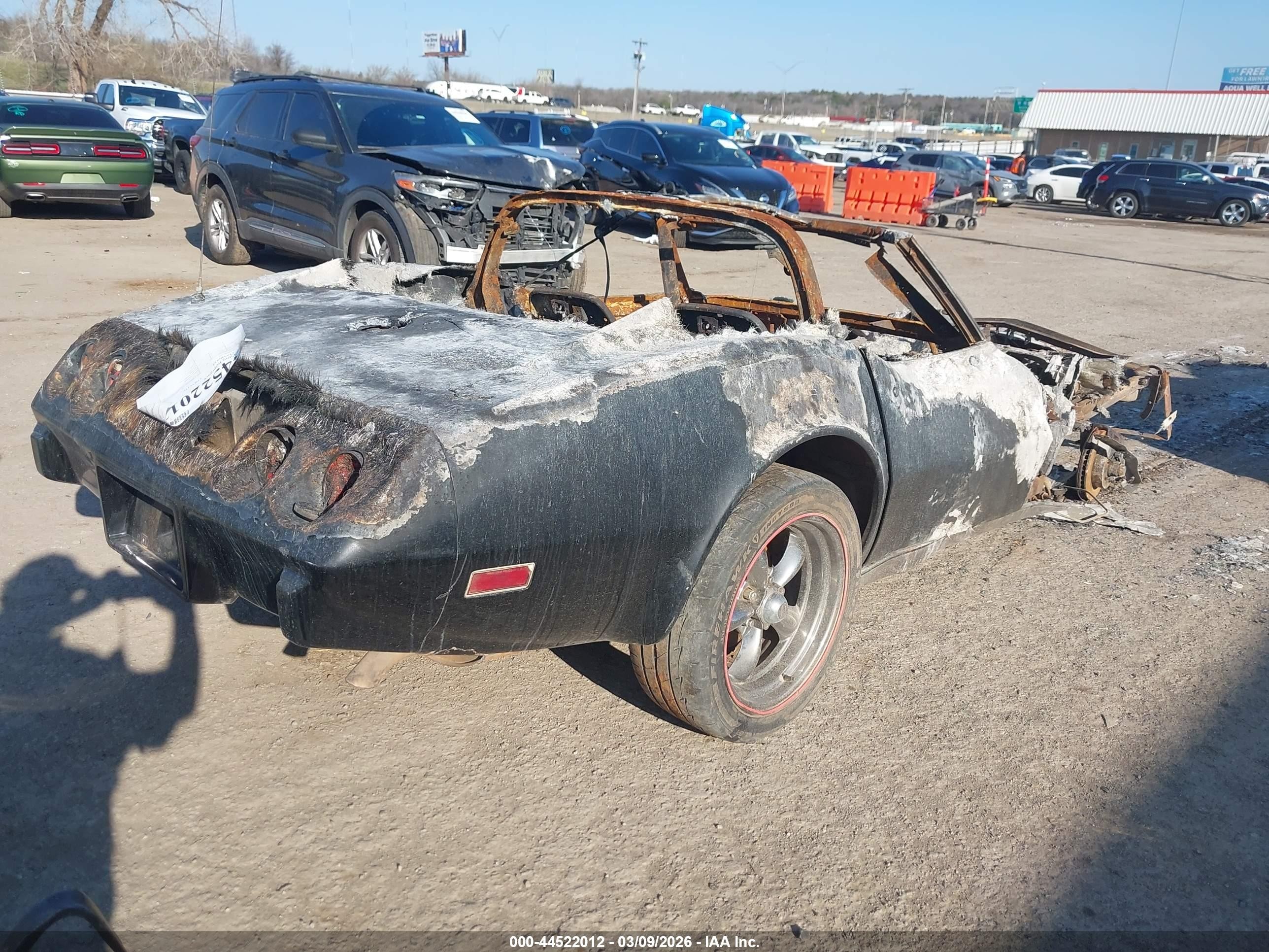 1976 Chevrolet Corvette   Черный vin: 1Z37L6S430191    