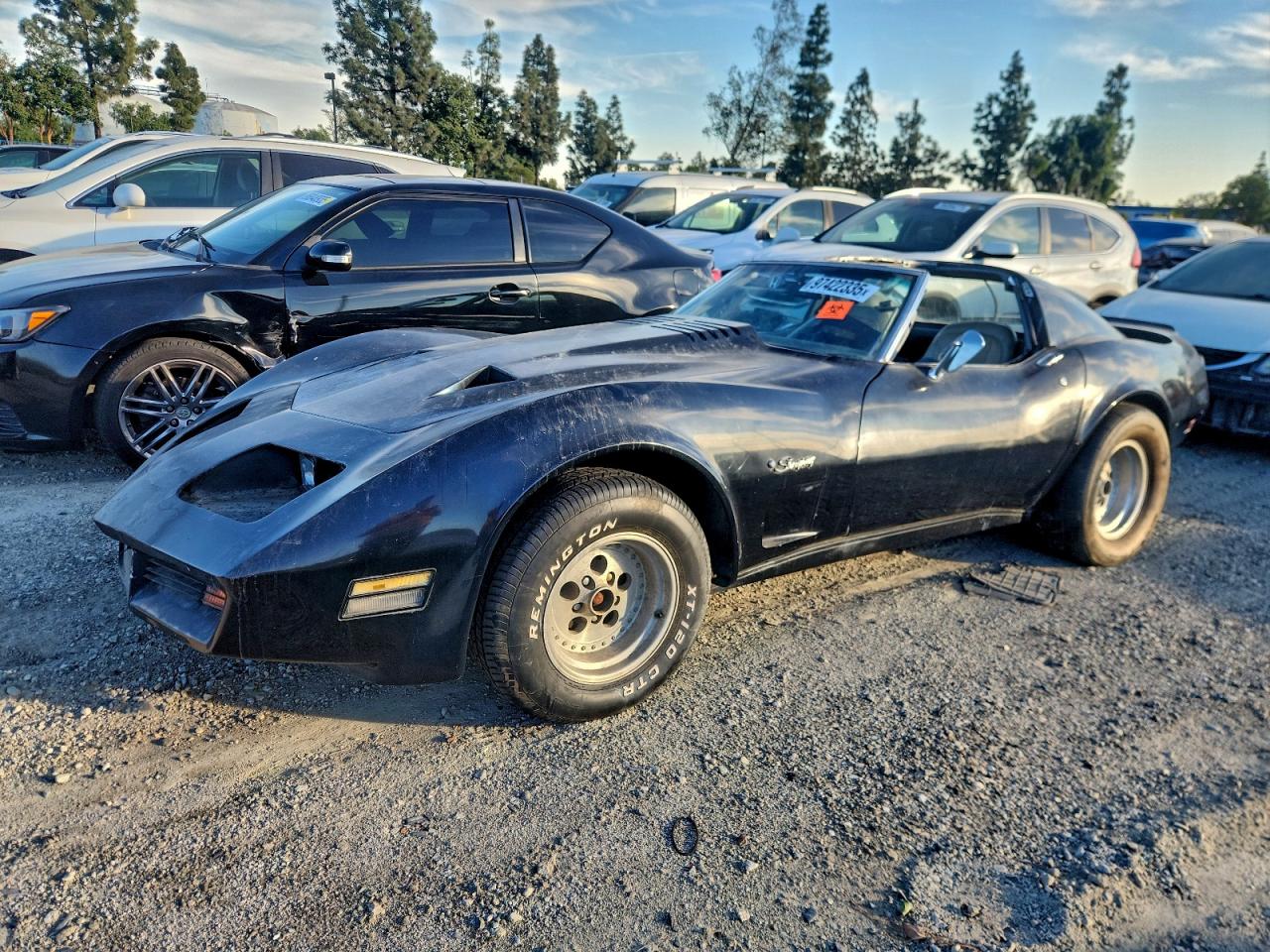 1976 Chevrolet Corvette Black vin: 1Z37L6S430730