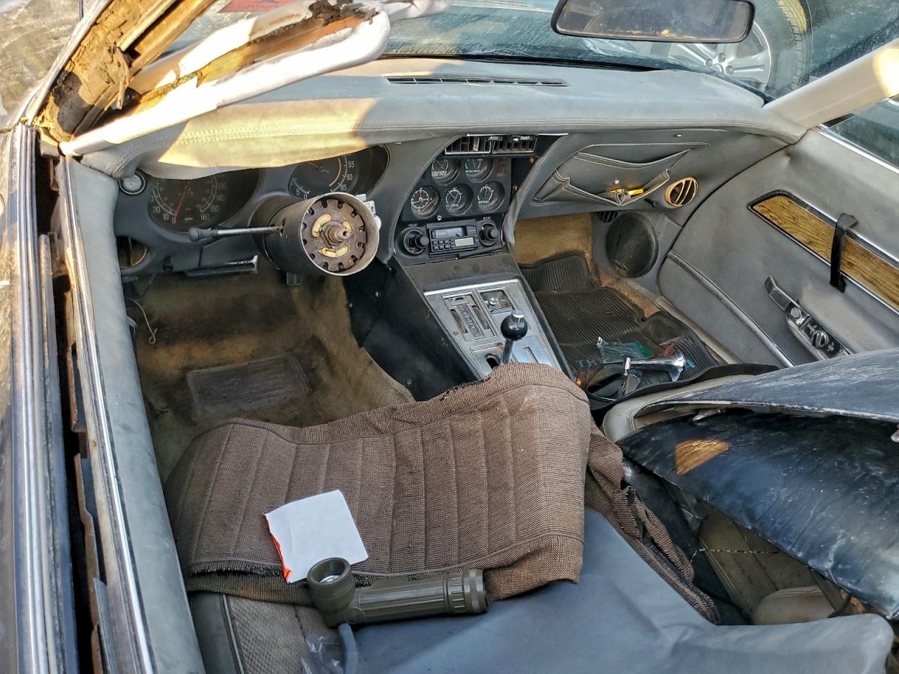 1976 Chevrolet Corvette Black vin: 1Z37L6S430730