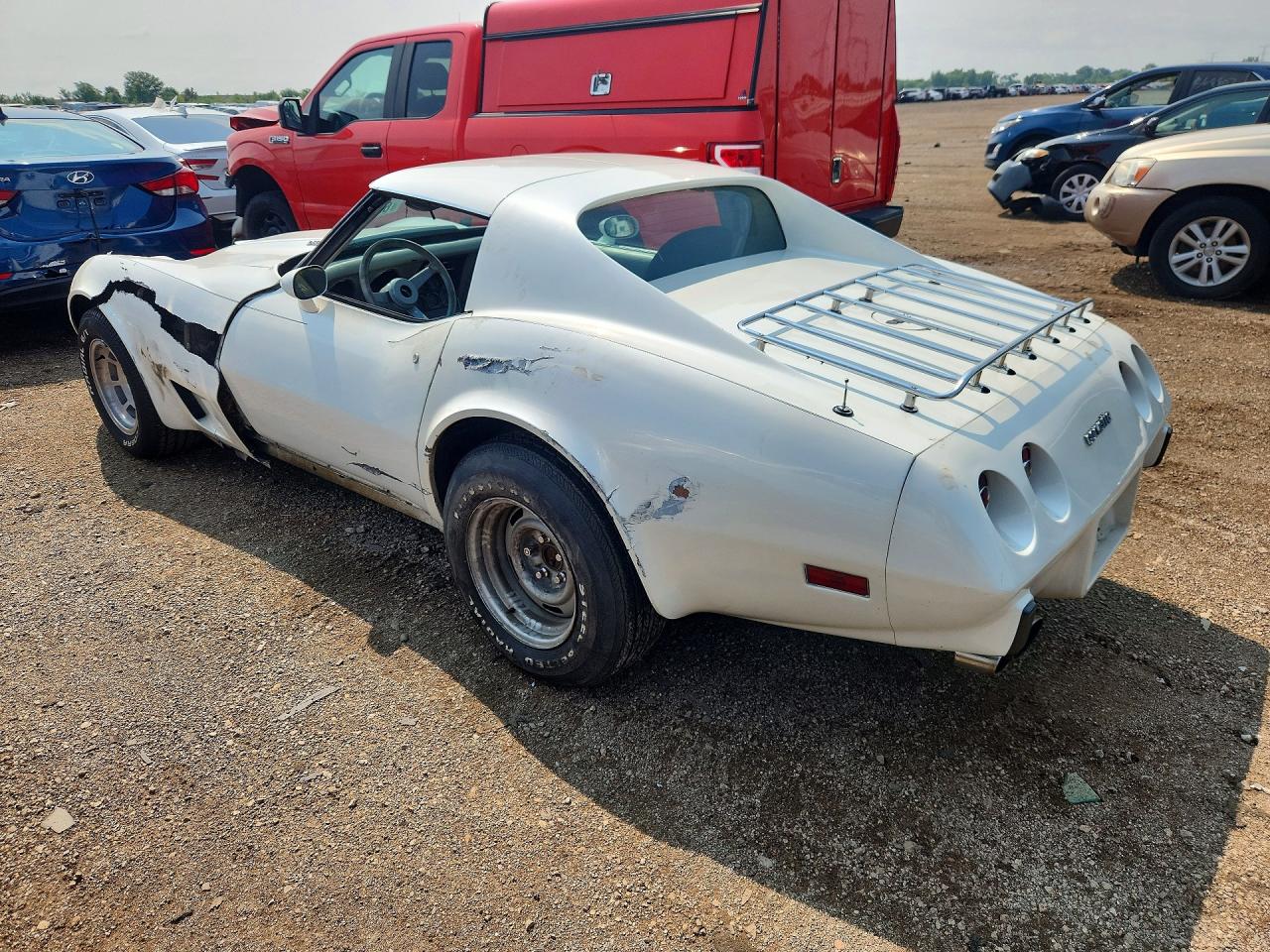 1977 Chevrolet Corvette White vin: 1Z37X7S439185