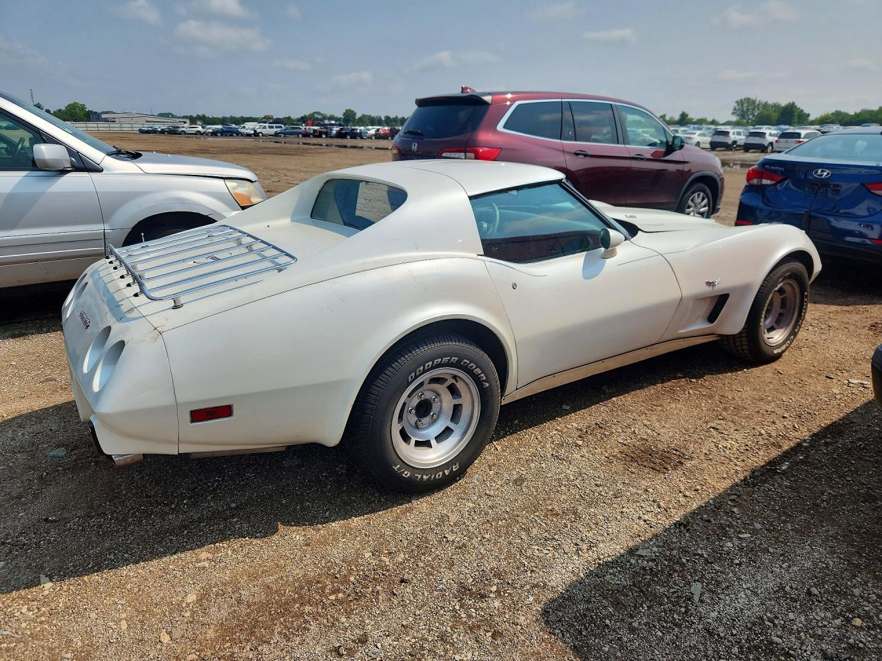 1977 Chevrolet Corvette White vin: 1Z37X7S439185