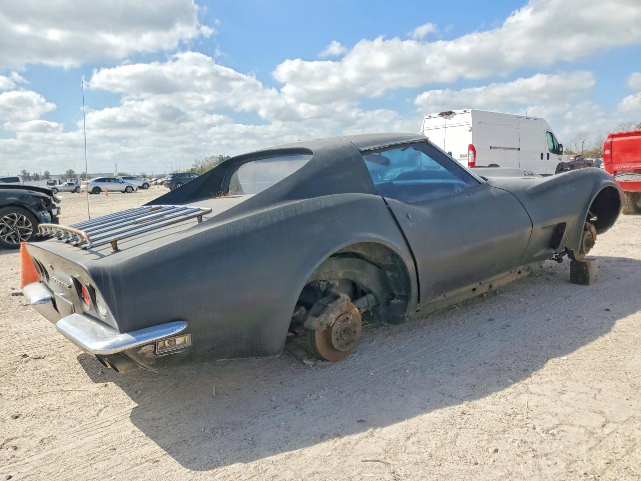 1973 Chevrolet Corvette Black vin: 1Z37Z3S420382
