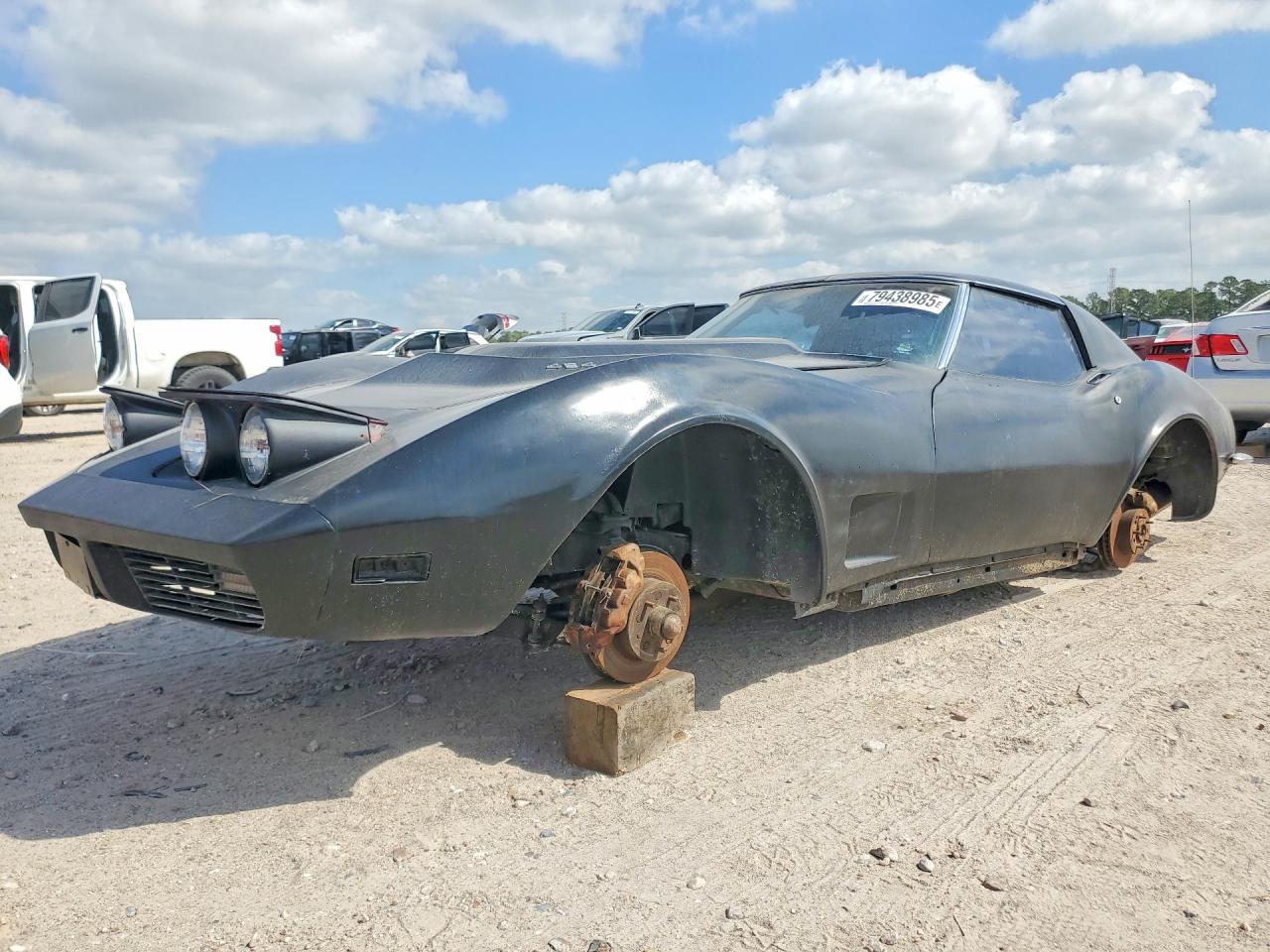 1973 Chevrolet Corvette Black vin: 1Z37Z3S420382