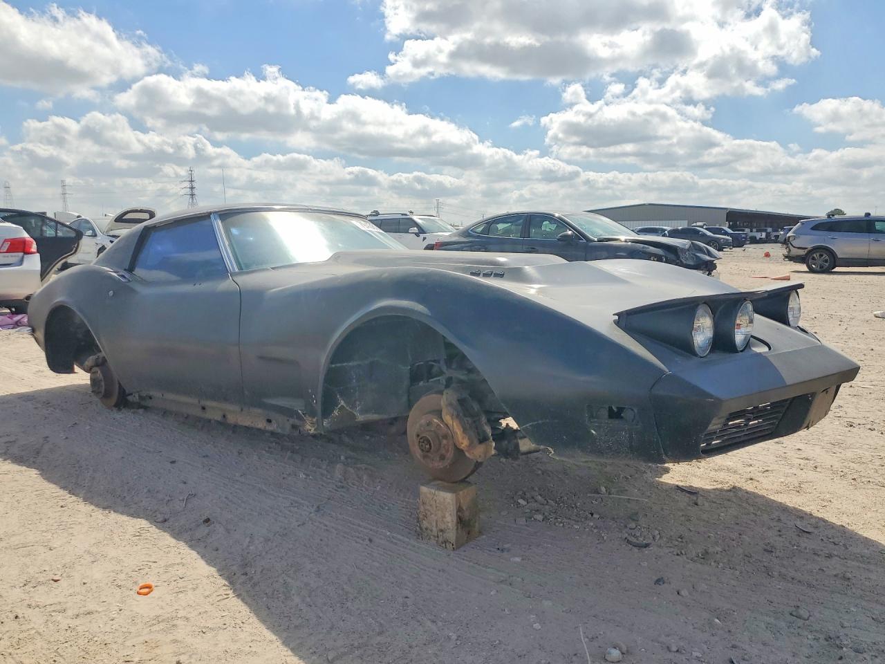 1973 Chevrolet Corvette Black vin: 1Z37Z3S420382