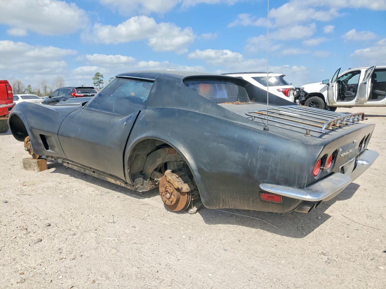 1973 Chevrolet Corvette Black vin: 1Z37Z3S420382