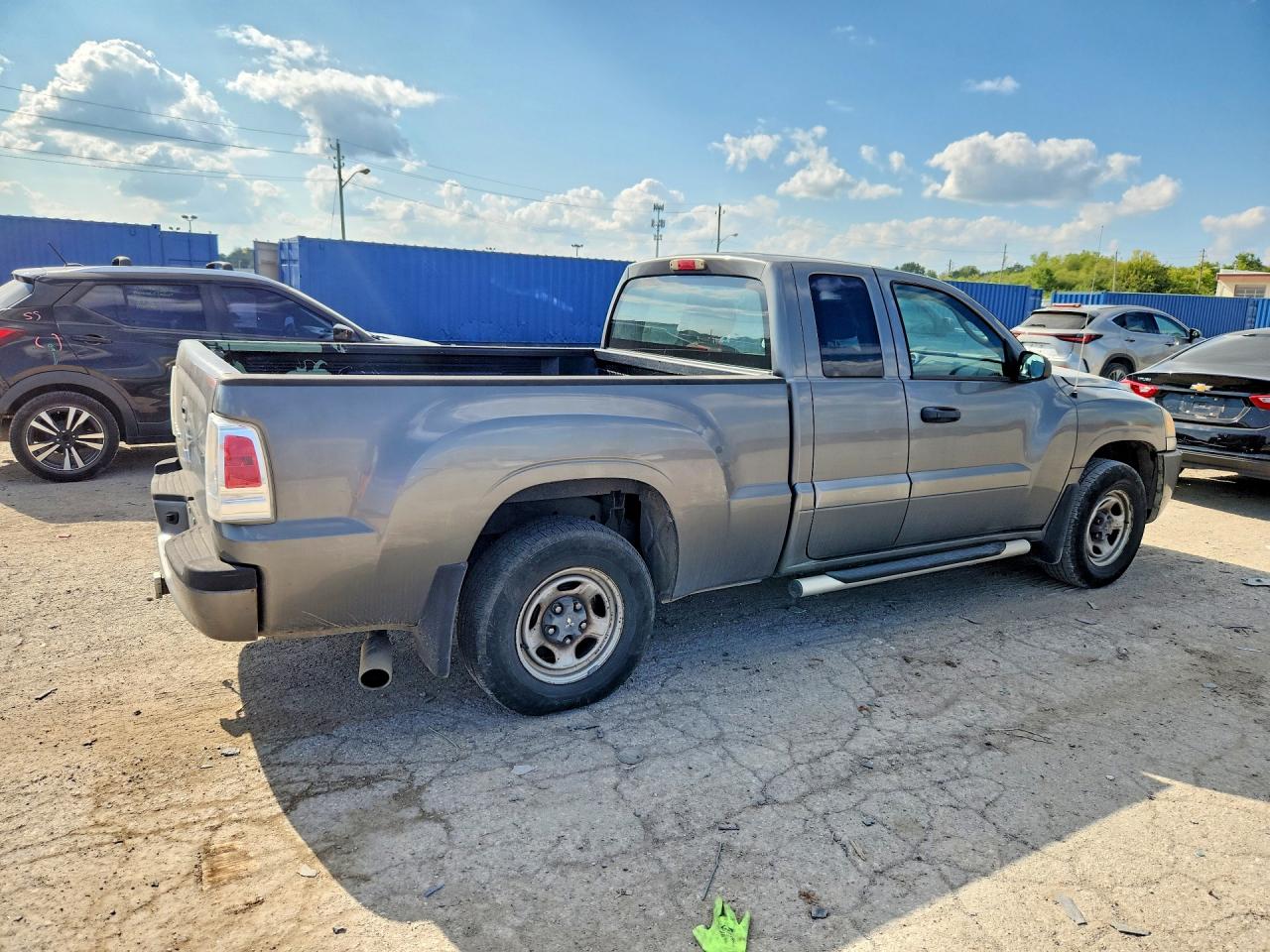2008 Mitsubishi Raider Ls Gray vin: 1Z7HC22K18S572090