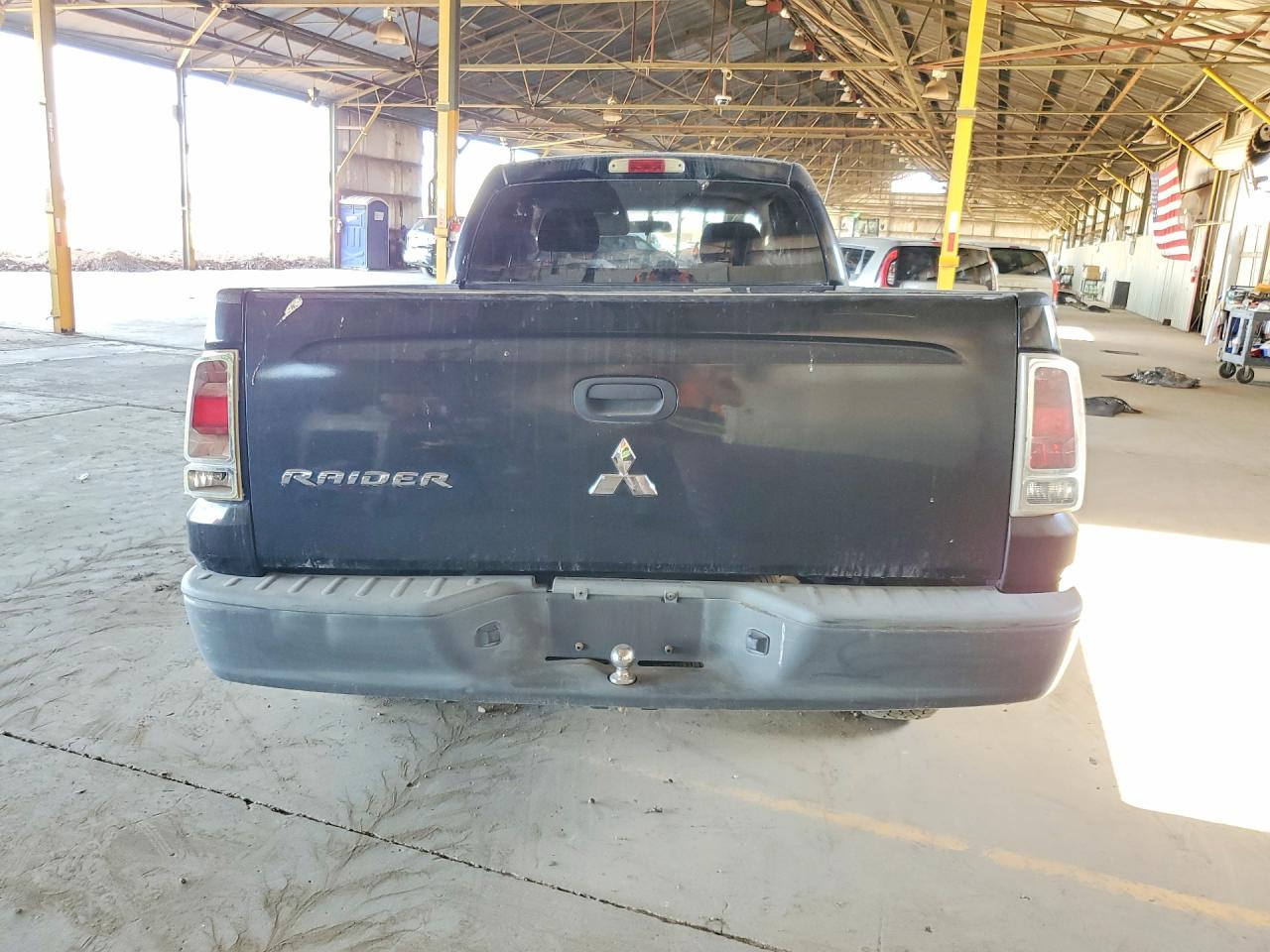 2007 Mitsubishi Raider Ls Black vin: 1Z7HC22K47S243141