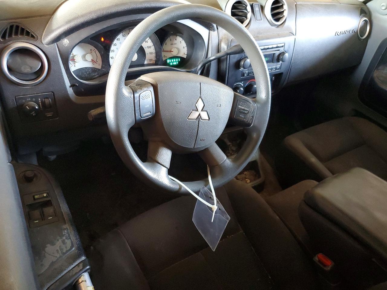 2007 Mitsubishi Raider Ls Black vin: 1Z7HC22K47S243141