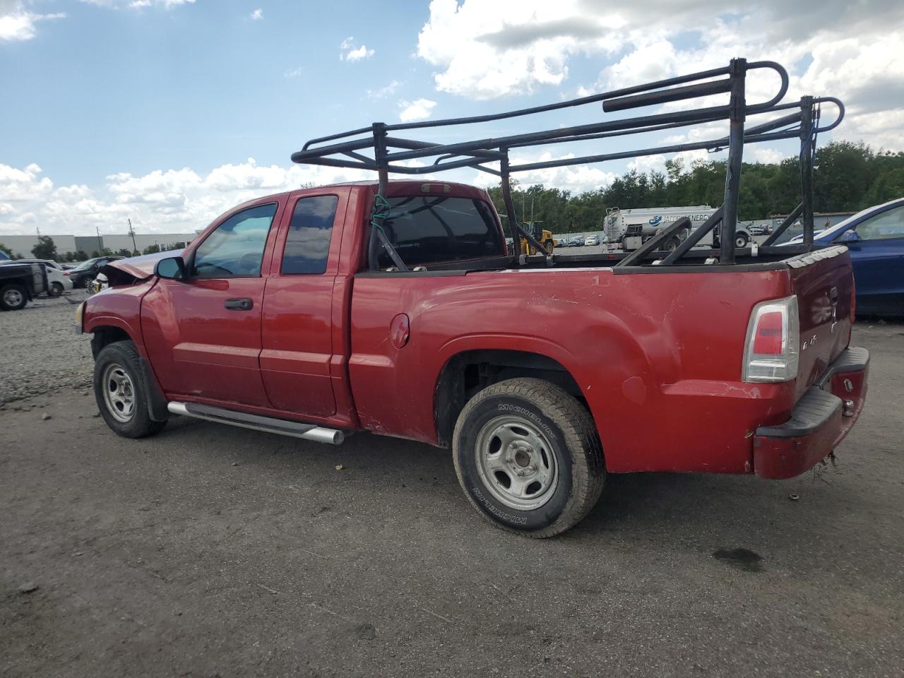 2009 Mitsubishi Raider Ls Красный vin: 1Z7HC22KX9S729455