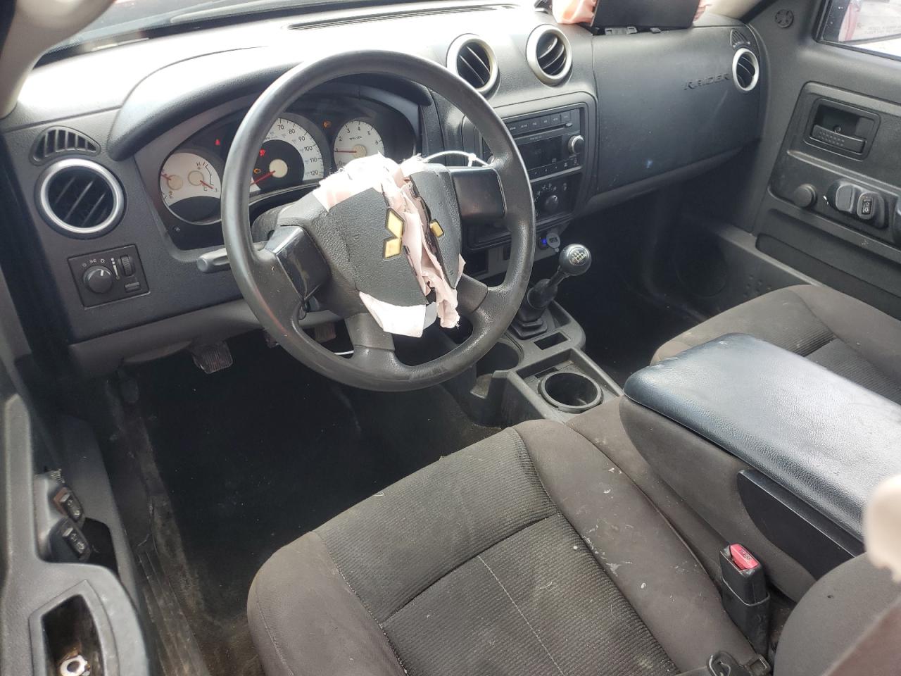 2009 Mitsubishi Raider Ls Красный vin: 1Z7HC22KX9S729455