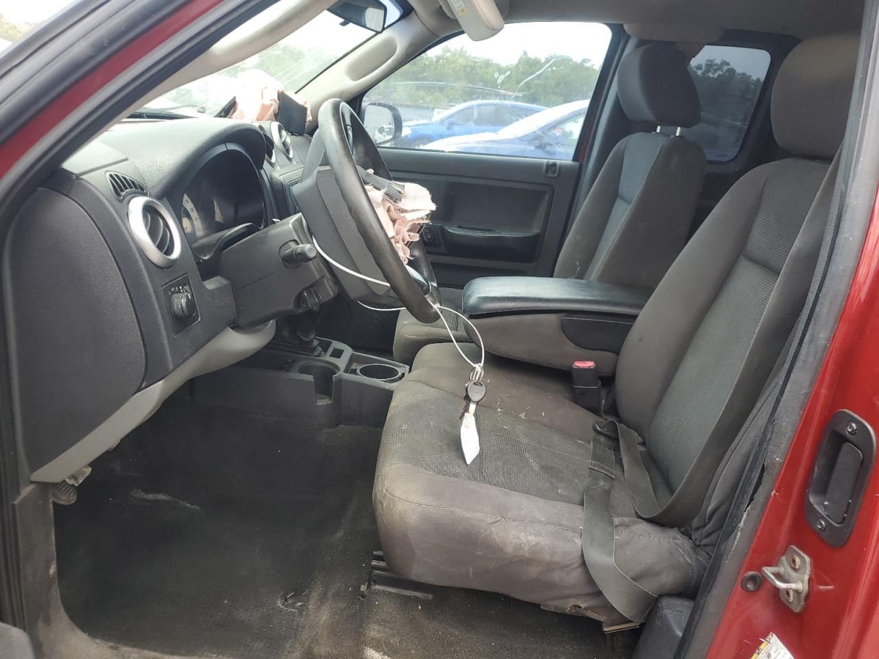 2009 Mitsubishi Raider Ls Красный vin: 1Z7HC22KX9S729455