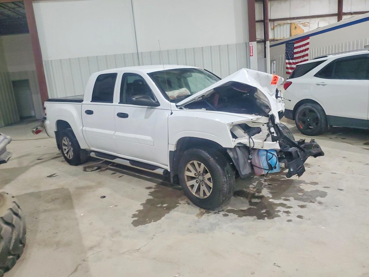 2007 Mitsubishi Raider Ls White vin: 1Z7HC28K17S109680