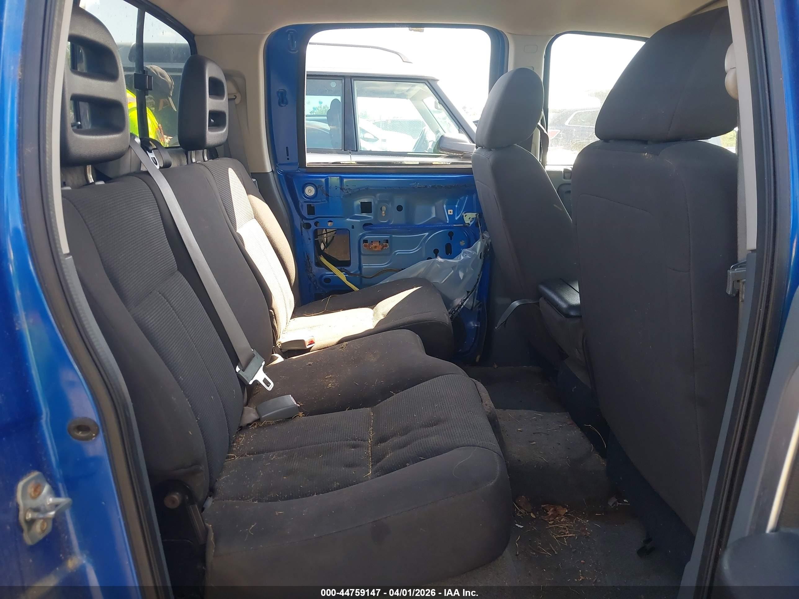 2007 Mitsubishi Raider Ls Blue vin: 1Z7HC28K37S217315