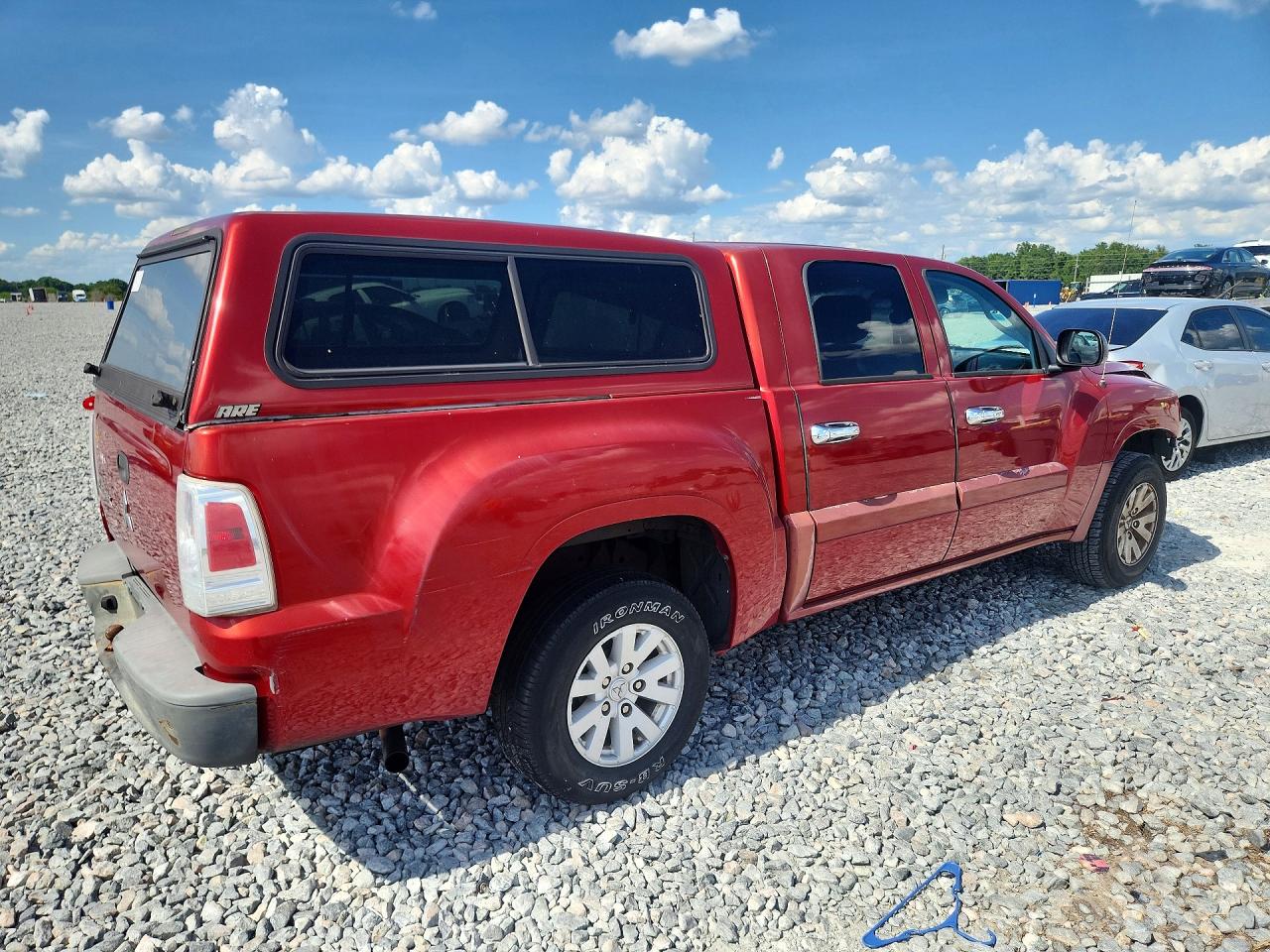 2006 Mitsubishi Raider Ls Red vin: 1Z7HC28K46S574372
