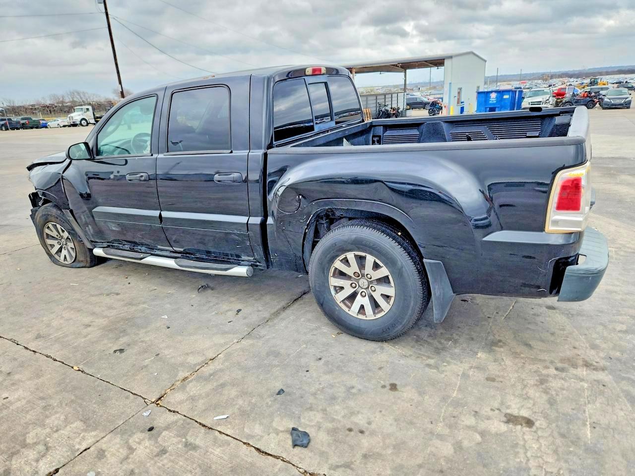 2009 Mitsubishi Raider Ls Black vin: 1Z7HC28K49S729796