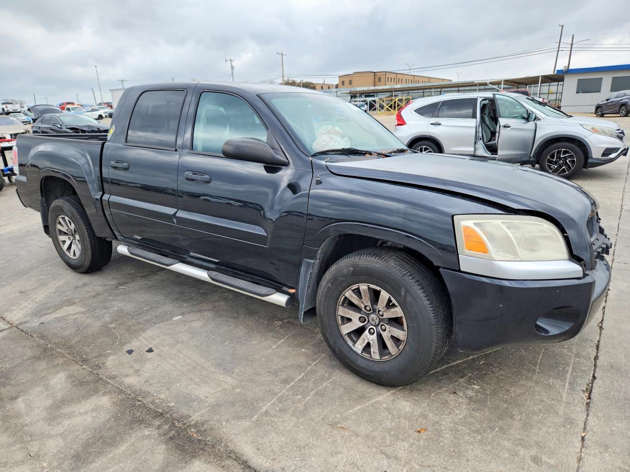 2009 Mitsubishi Raider Ls Black vin: 1Z7HC28K49S729796