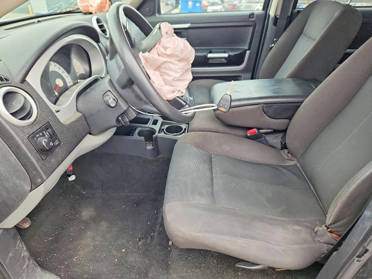 2009 Mitsubishi Raider Ls Black vin: 1Z7HC28K49S729796