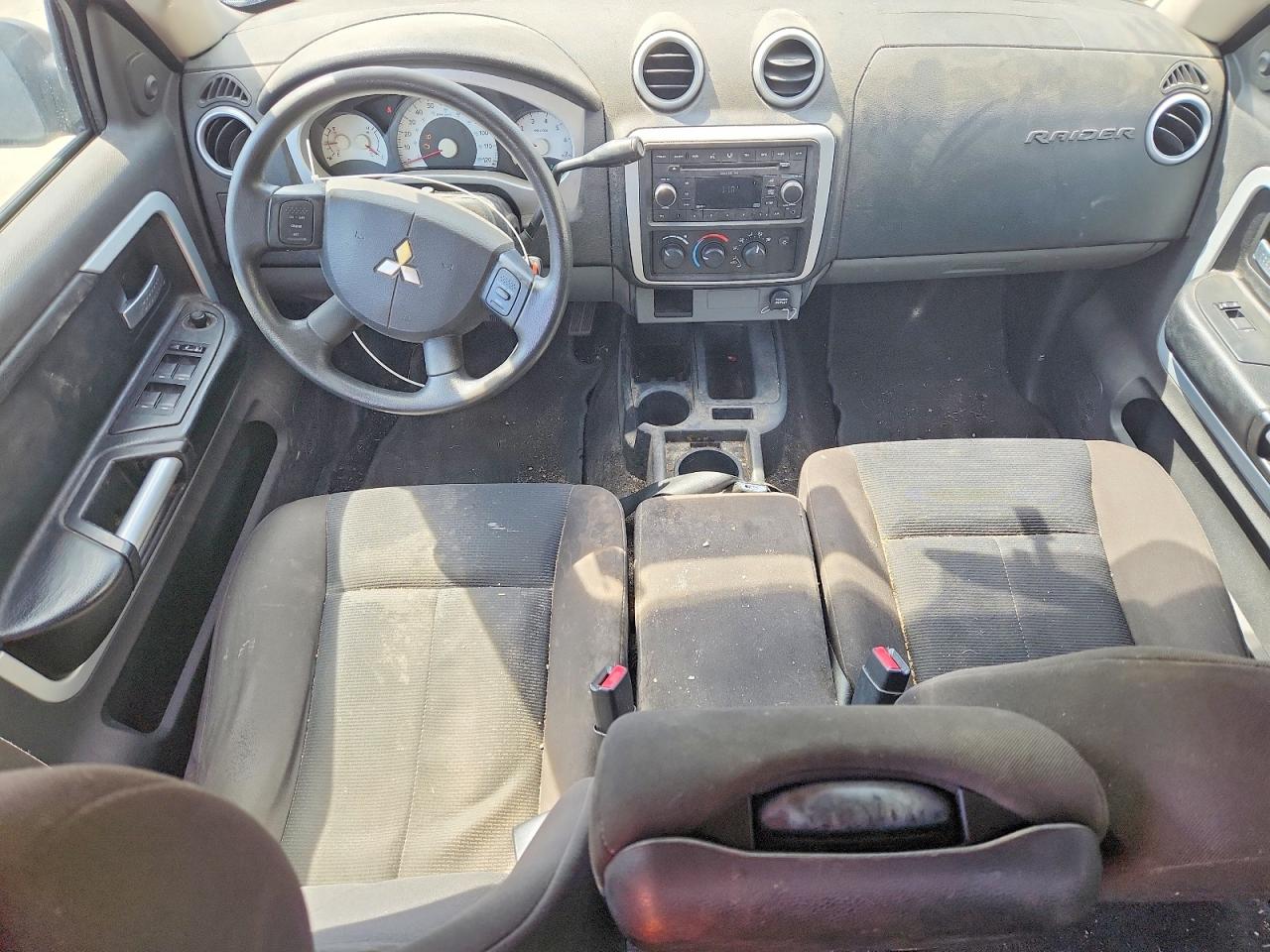 2008 Mitsubishi Raider Ls Black vin: 1Z7HC28K58S620066