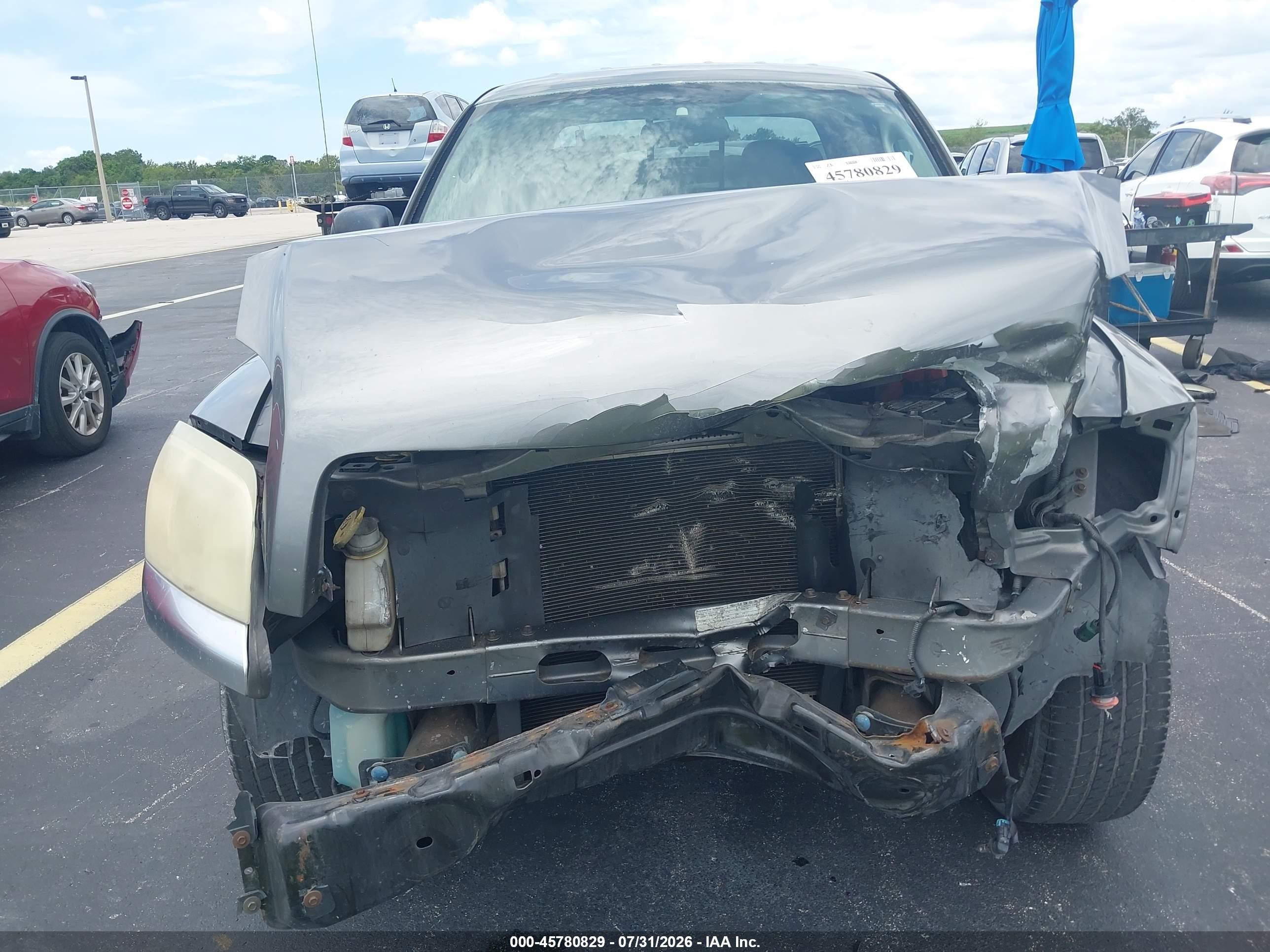 2008 Mitsubishi Raider Ls Gray vin: 1Z7HC28K68S619816