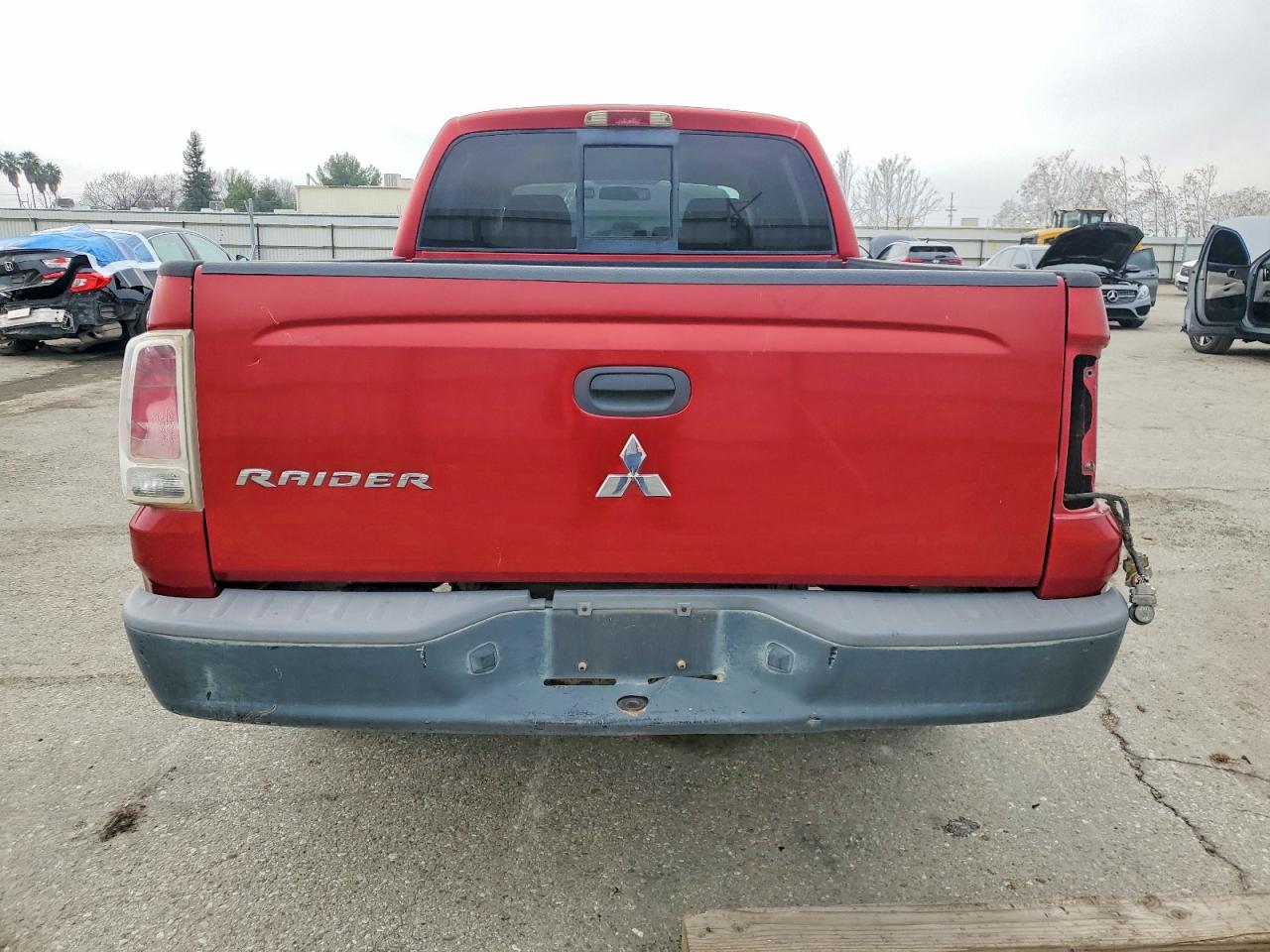 2009 Mitsubishi Raider Ls Red vin: 1Z7HC28K69S729511