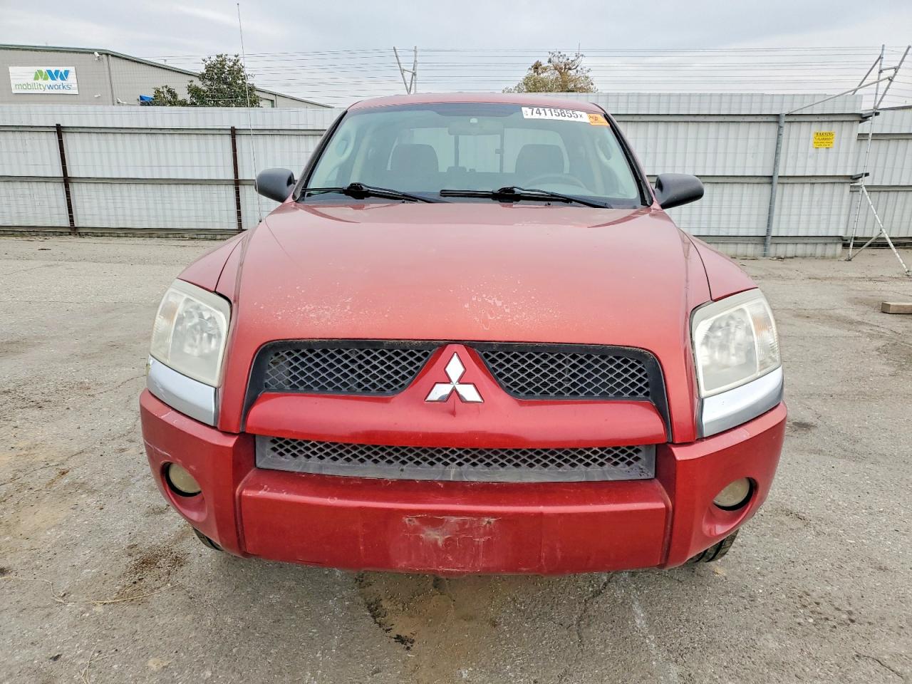 2009 Mitsubishi Raider Ls Red vin: 1Z7HC28K69S729511