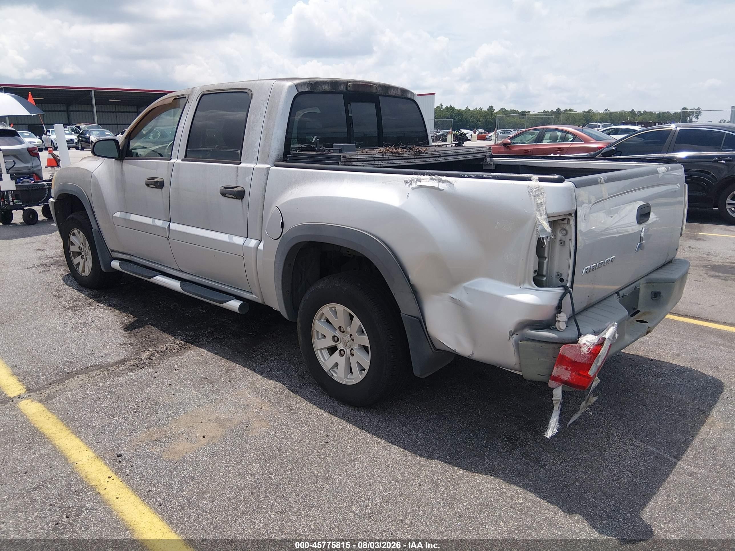 2006 Mitsubishi Raider Ls Серебряный vin: 1Z7HC28K76S574429