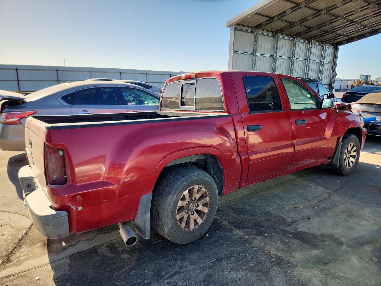 2007 Mitsubishi Raider Ls Red vin: 1Z7HC28K87S125634