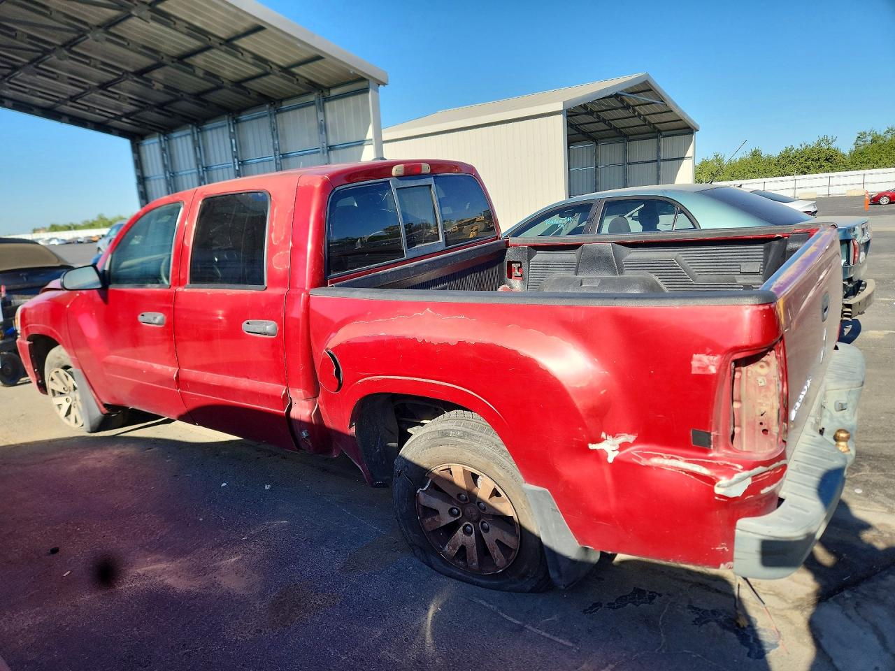 2007 Mitsubishi Raider Ls Red vin: 1Z7HC28K87S125634