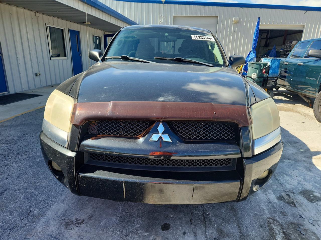 2008 Mitsubishi Raider Ls Black vin: 1Z7HC28K88S620076
