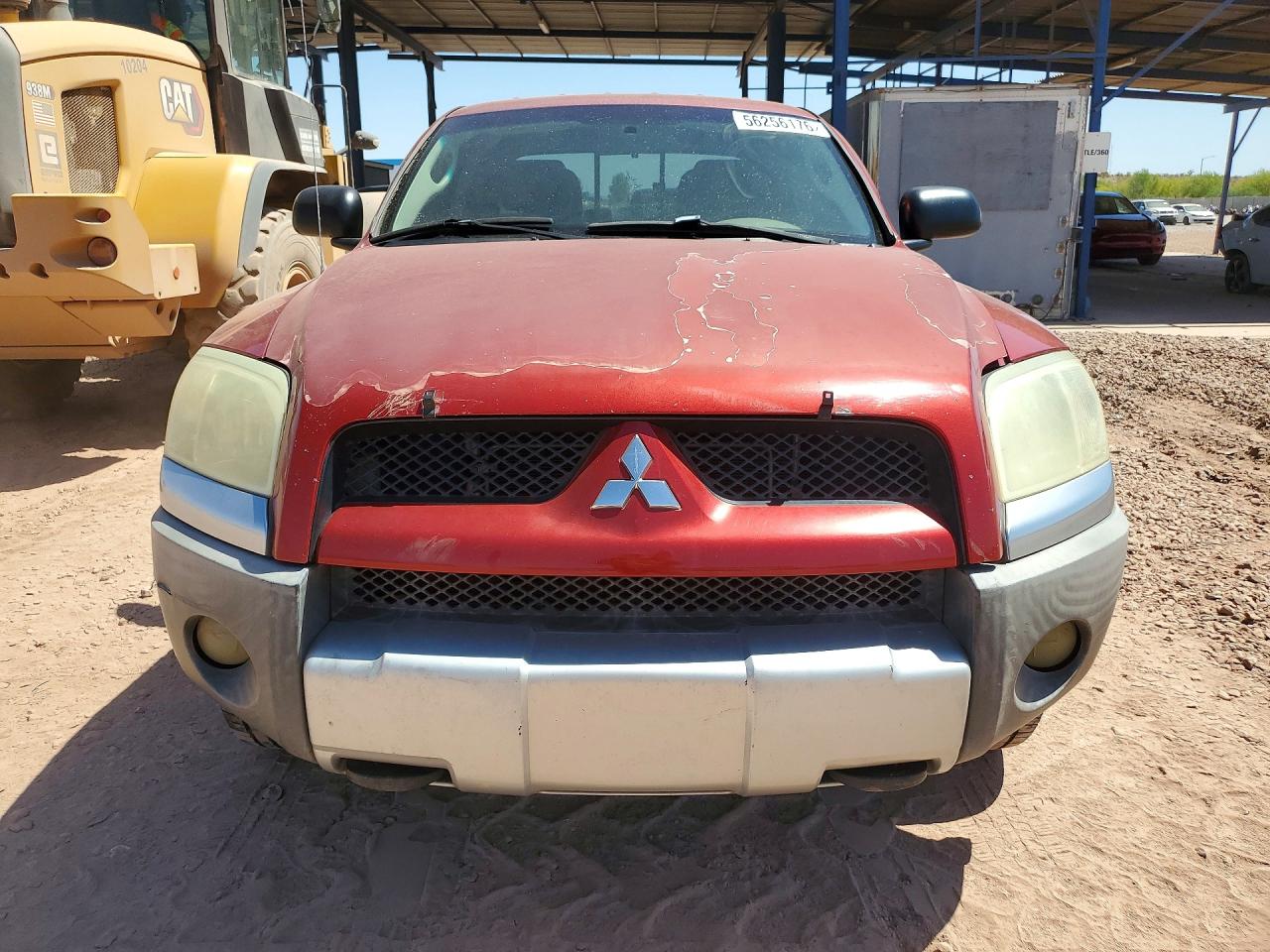 2006 Mitsubishi Raider Durocross Красный vin: 1Z7HC38K36S537836