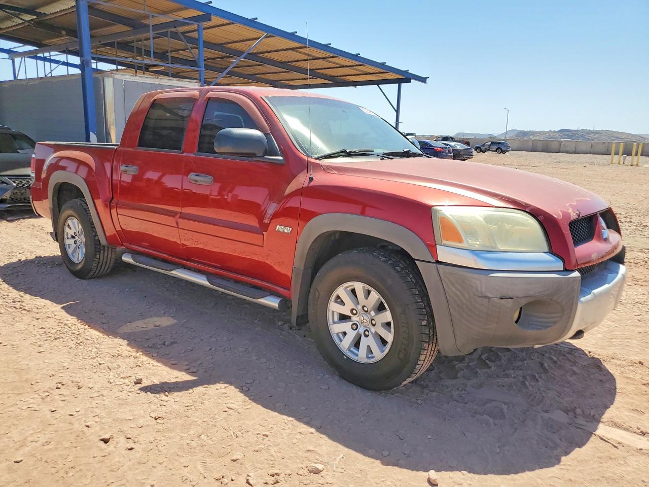 2006 Mitsubishi Raider Durocross Красный vin: 1Z7HC38K36S537836