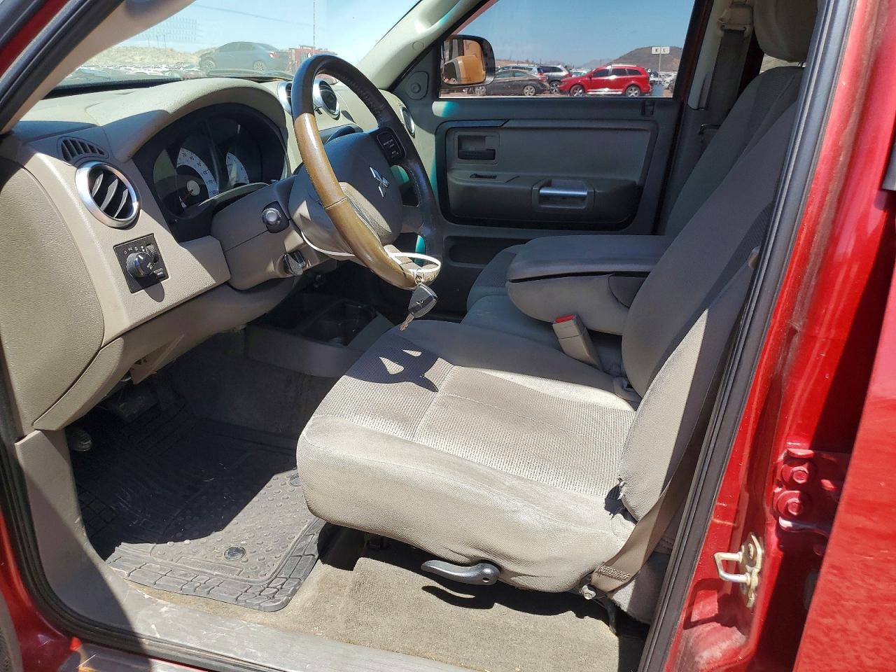 2006 Mitsubishi Raider Durocross Красный vin: 1Z7HC38K36S537836