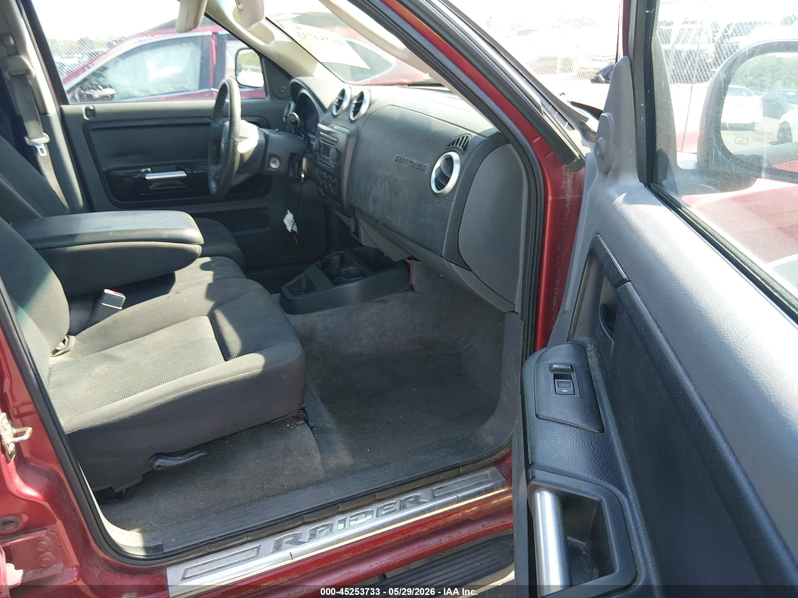 2006 Mitsubishi Raider Duro Cross V6 Orange vin: 1Z7HC38K46S578265
