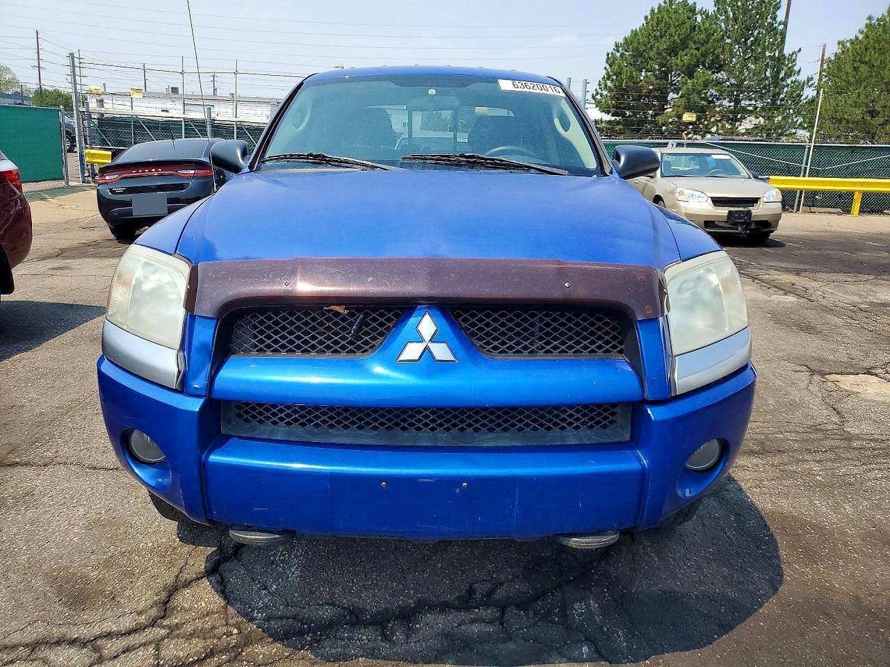 2008 Mitsubishi Raider Ls Синий vin: 1Z7HT28K48S588520