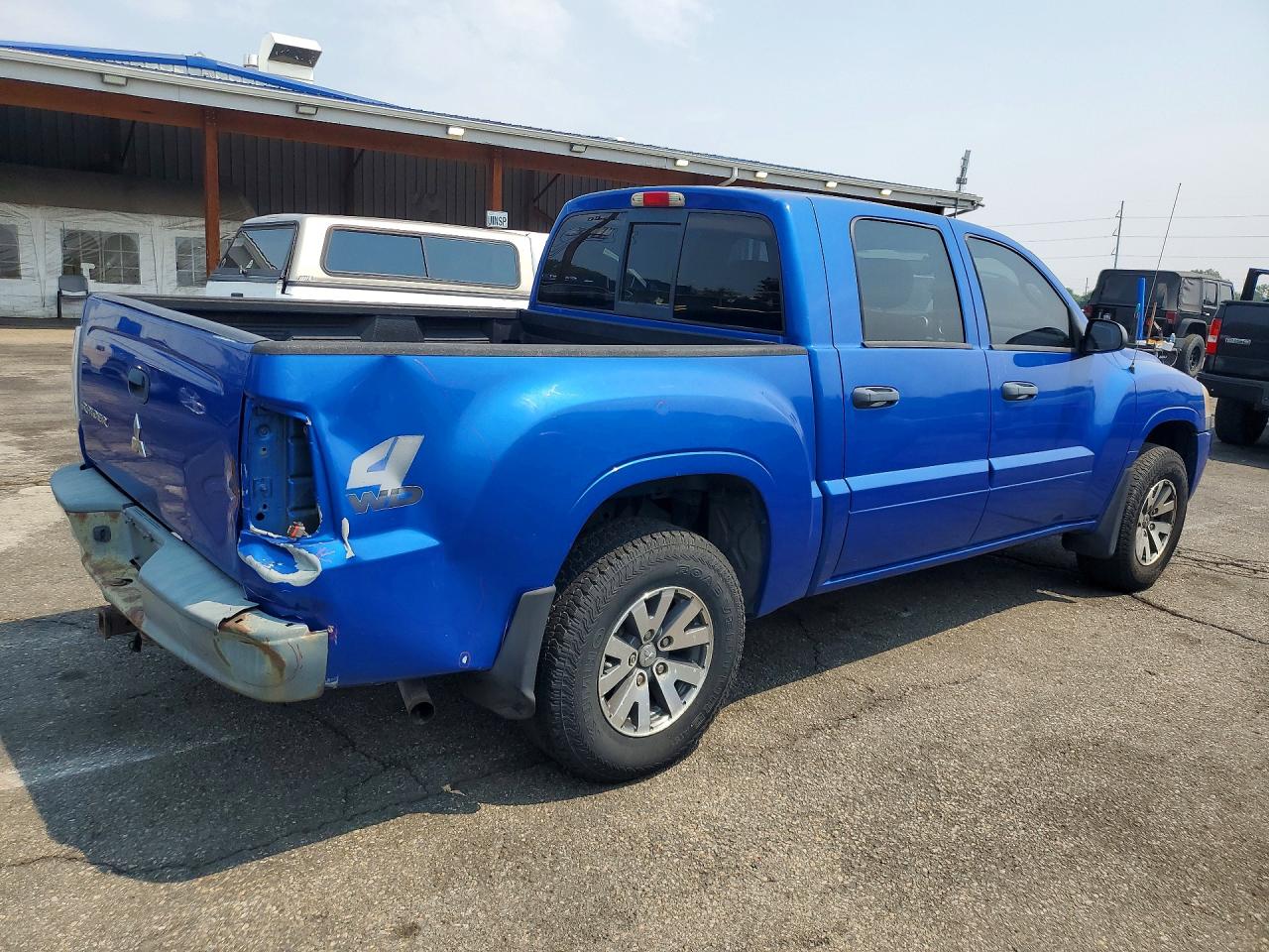 2008 Mitsubishi Raider Ls Синий vin: 1Z7HT28K48S588520